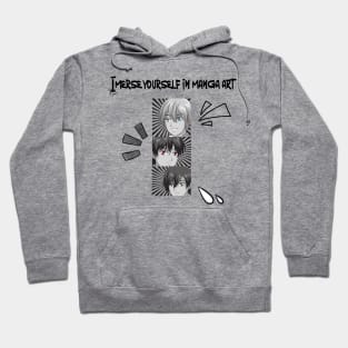 Imerse yourself in manga art - otaku anime Hoodie